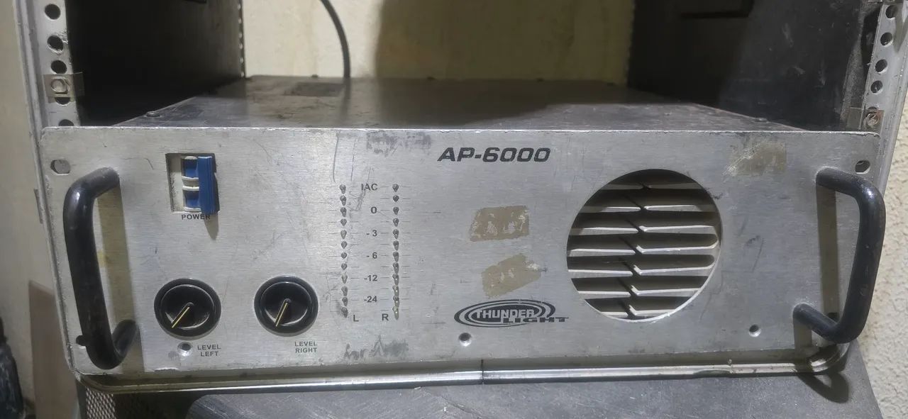 Amplificador Potência AP6000 Thunder Light