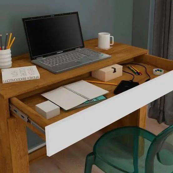 Mesa de computador Alice com gaveta / ENTREGA HOJE !!!  - Foto 2