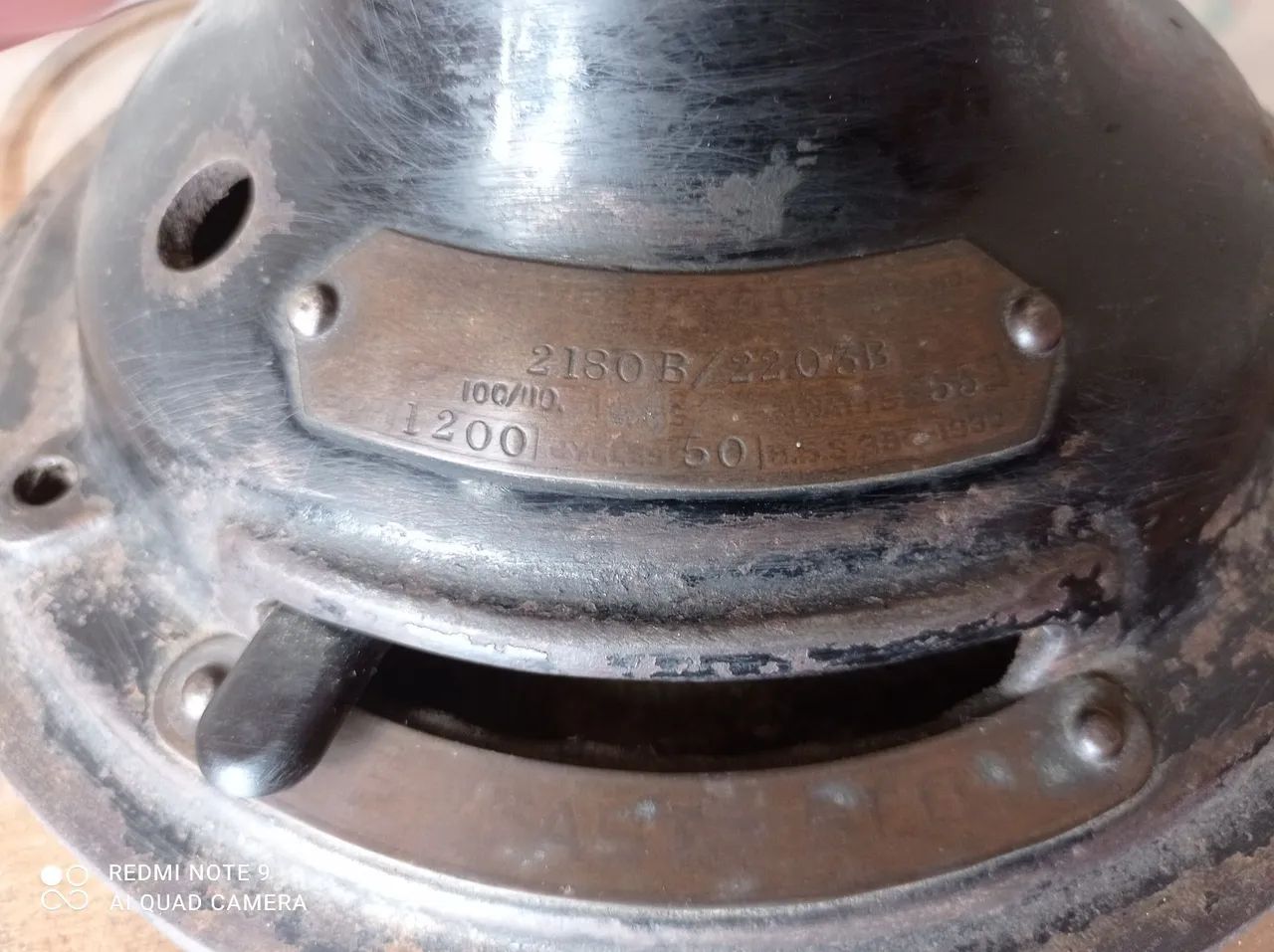 Ventilador Orbit década de 30