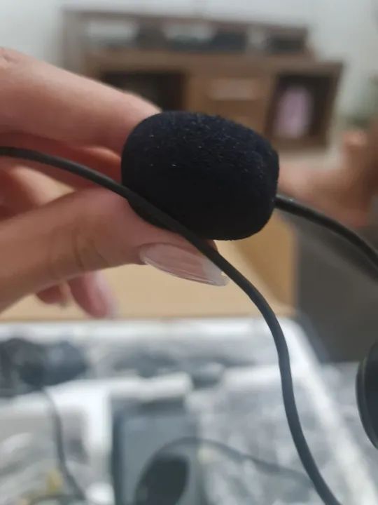 Kit Microfone Sem Fio UHF SKP Mini V para Guitarra/Headset - Foto 5