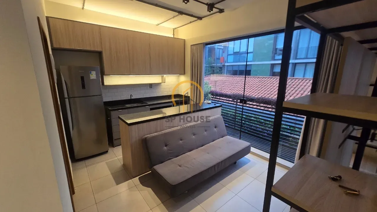 Studio para locação no Brooklin Paulista, 1 quarto, 39m²
