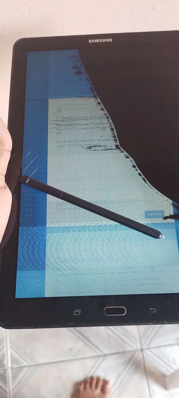 Tablet Samsung com Tela Quebrada - Foto 3