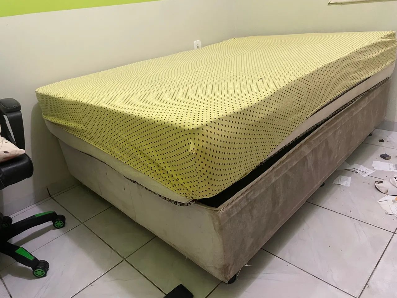 Cama Box de Casal com Baú