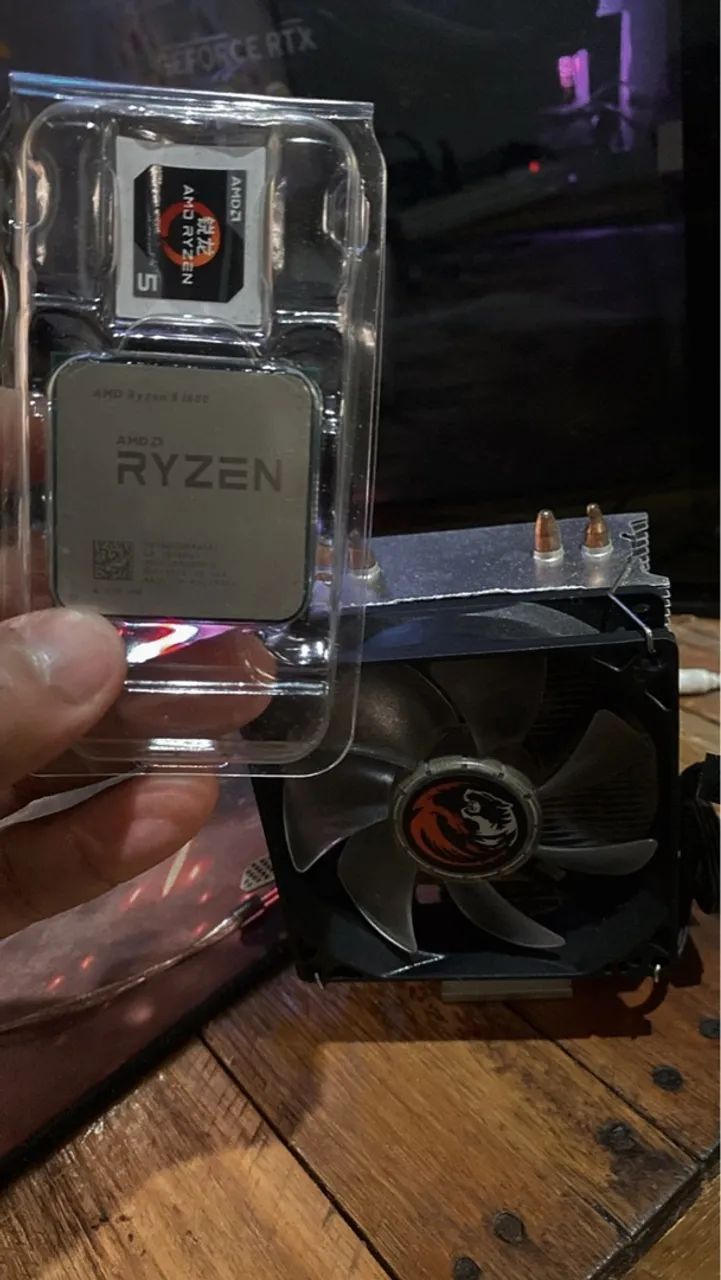 Processador AMD Ryzen 5 1600 + Air Cooler Zefirus