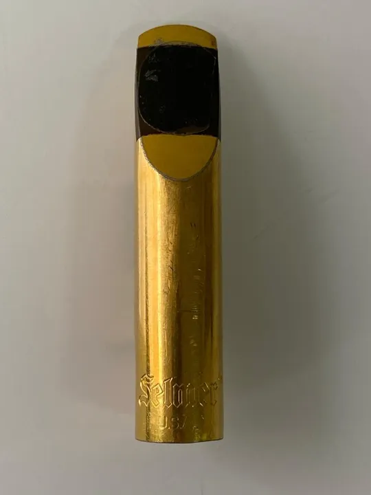 Boquilha Selmer USA 7* em metal - Sax Alto