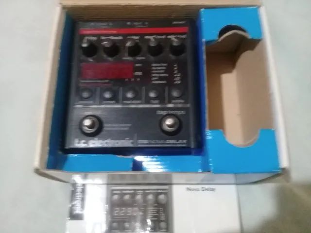 Pedal de delay tc nova delay profissional SEM FONTE - Foto 4