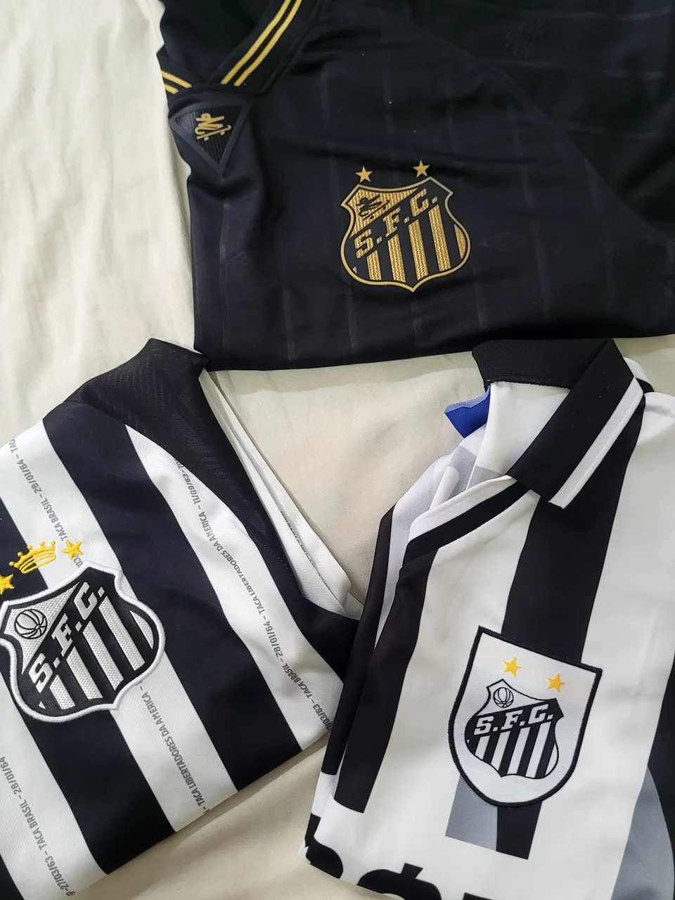 Camisas de Futebol do Santos - Coleção