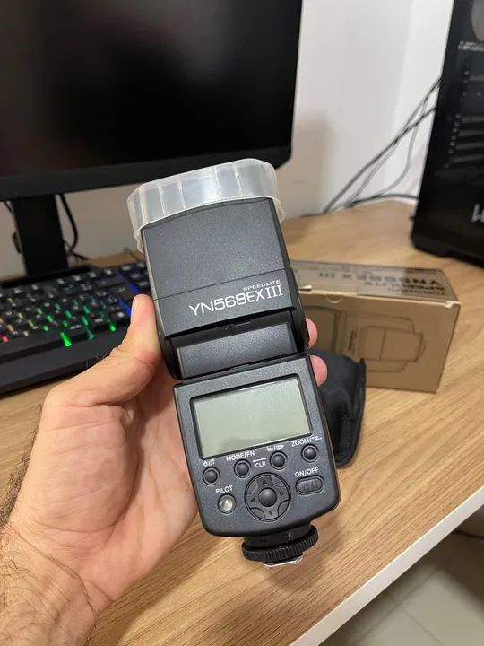 Flash pra câmera fotográfica  - Foto 3