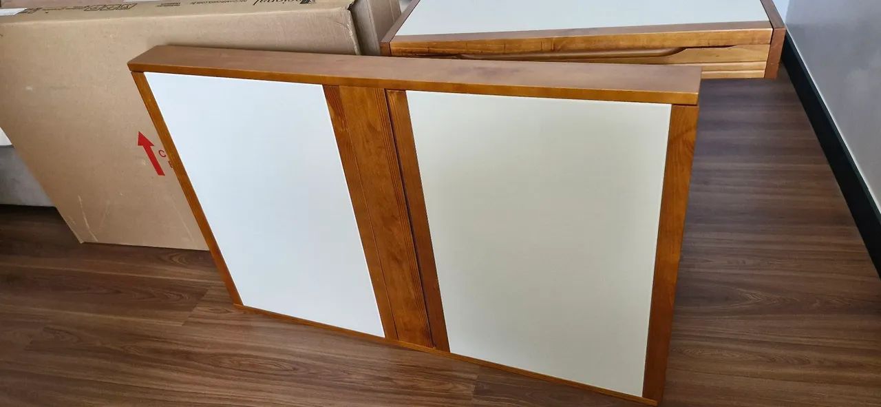 Mesa de Jantar Extensível Retangular com Tampo de Vidro - Foto 3