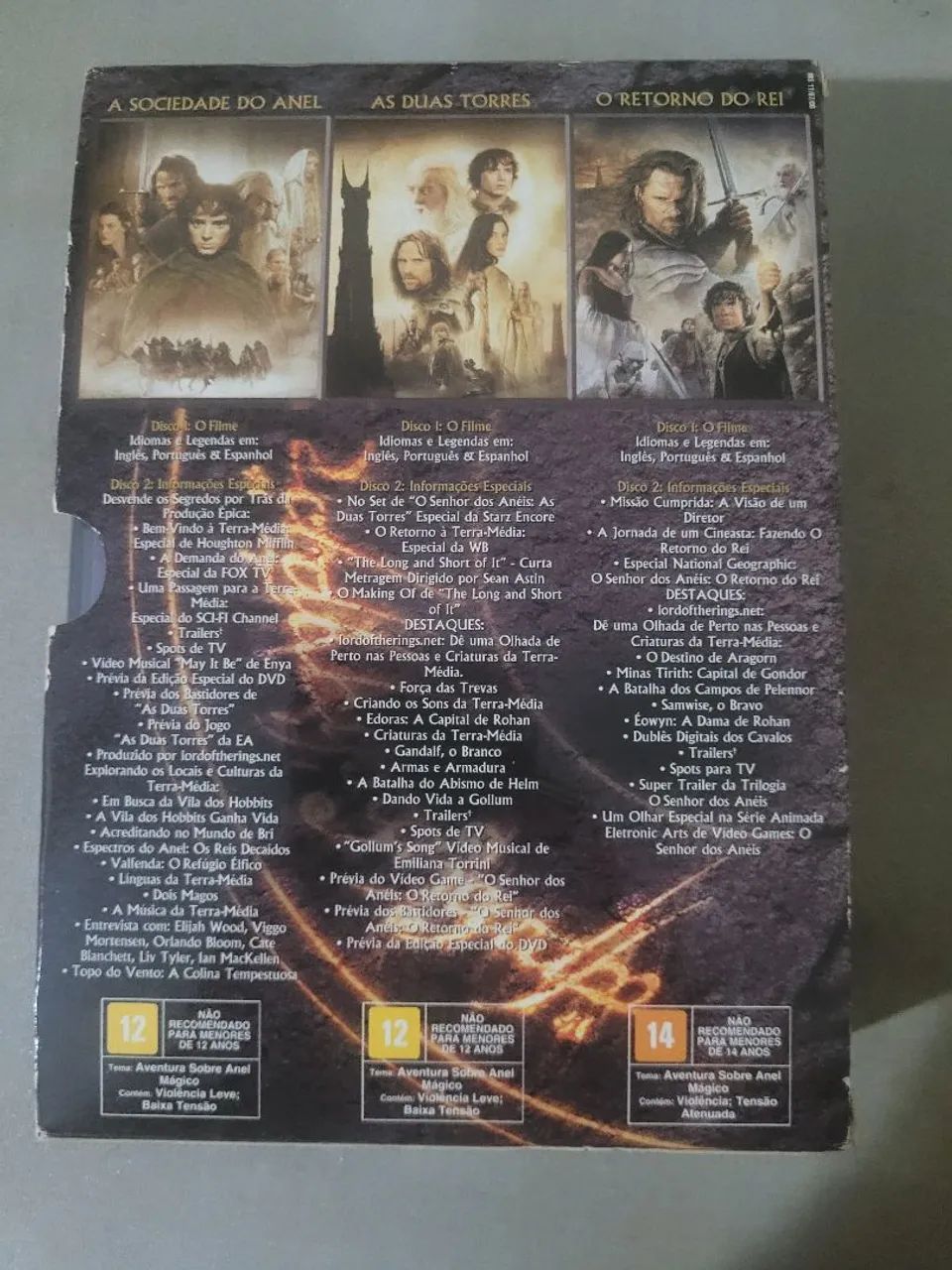 Box coleção Senhor dos Anéis nova na caixa - Foto 2