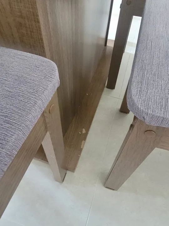 Conjunto de Cadeiras de Jantar em Madeira - Foto 5