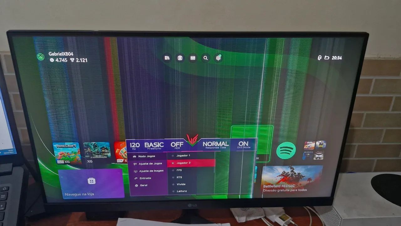 Monitor Gamer LG Ultragear 24 polegadas IPS Full HD 144hz 1ms - Foto 4