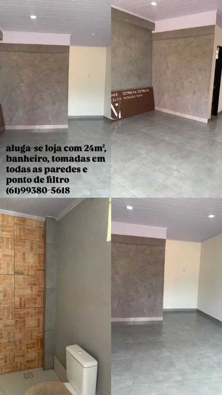 Aluga-se loja com 24m²