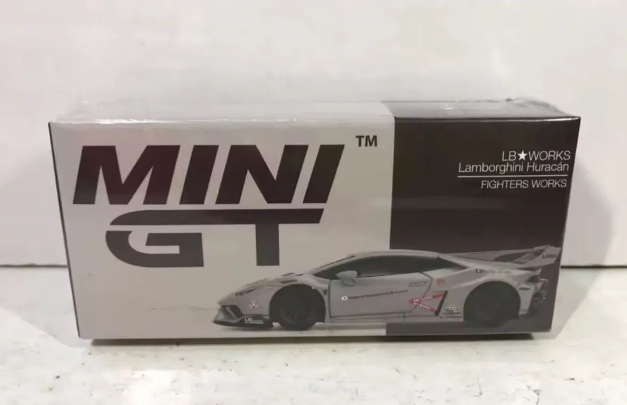 ミニカー MINI GT LBWK Lamborghini silvercromeIMX Mini GT