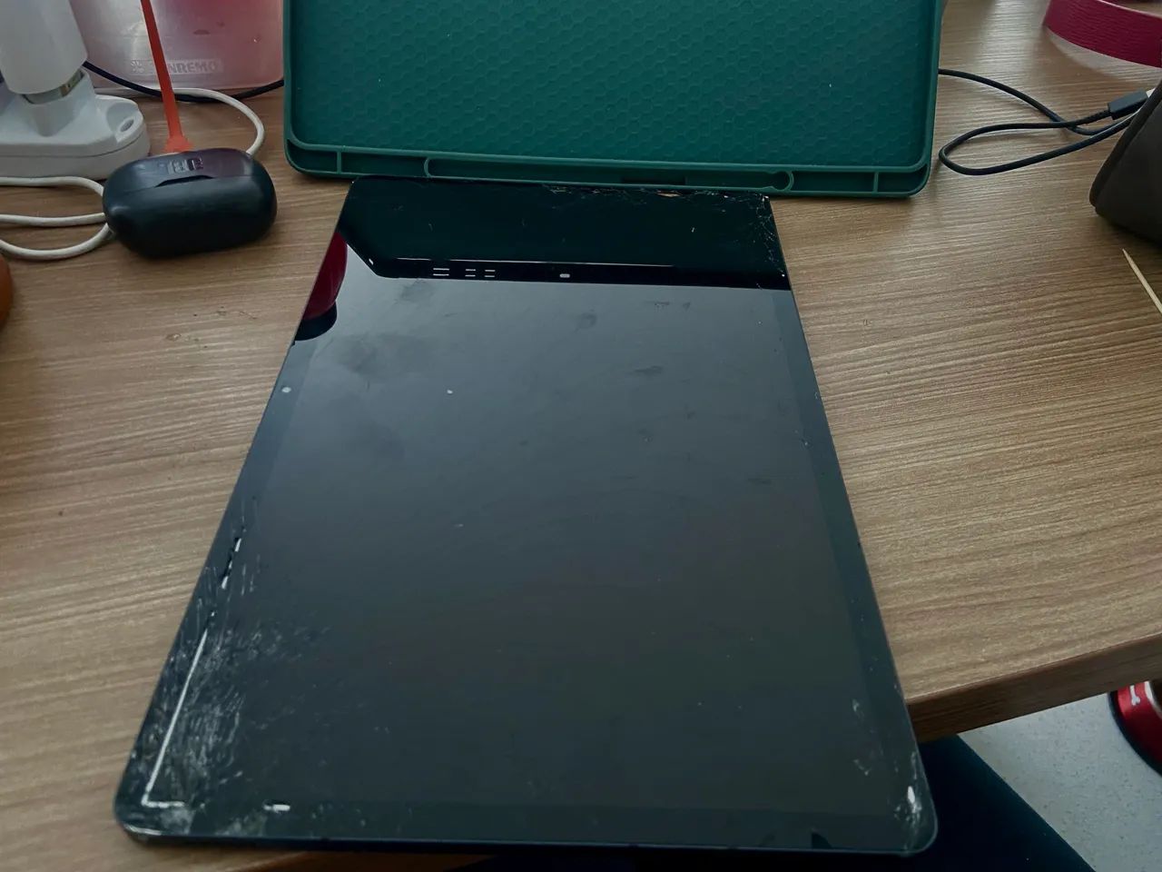 Tablete Samsung (tela original e trincada) tamanho display 11.4  - Foto 4