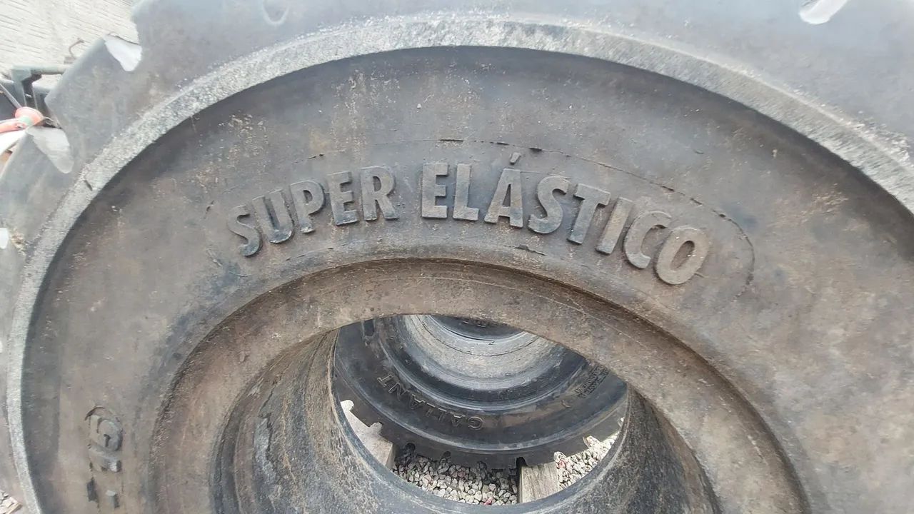 Pneu maciço para empilhadeira e maquinas - Foto 3