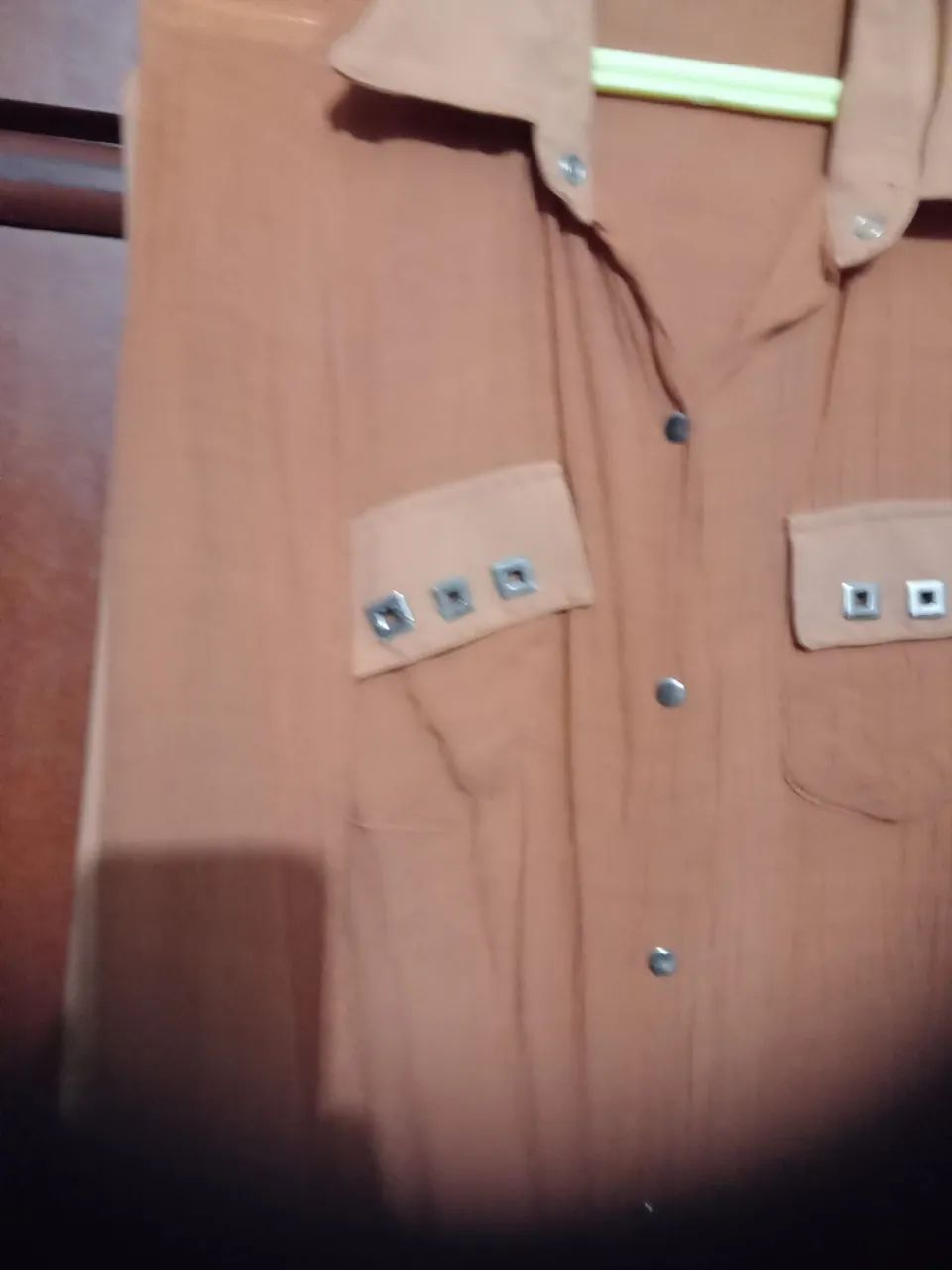 Conjunto de Blusa e Calça Laranja - Foto 2