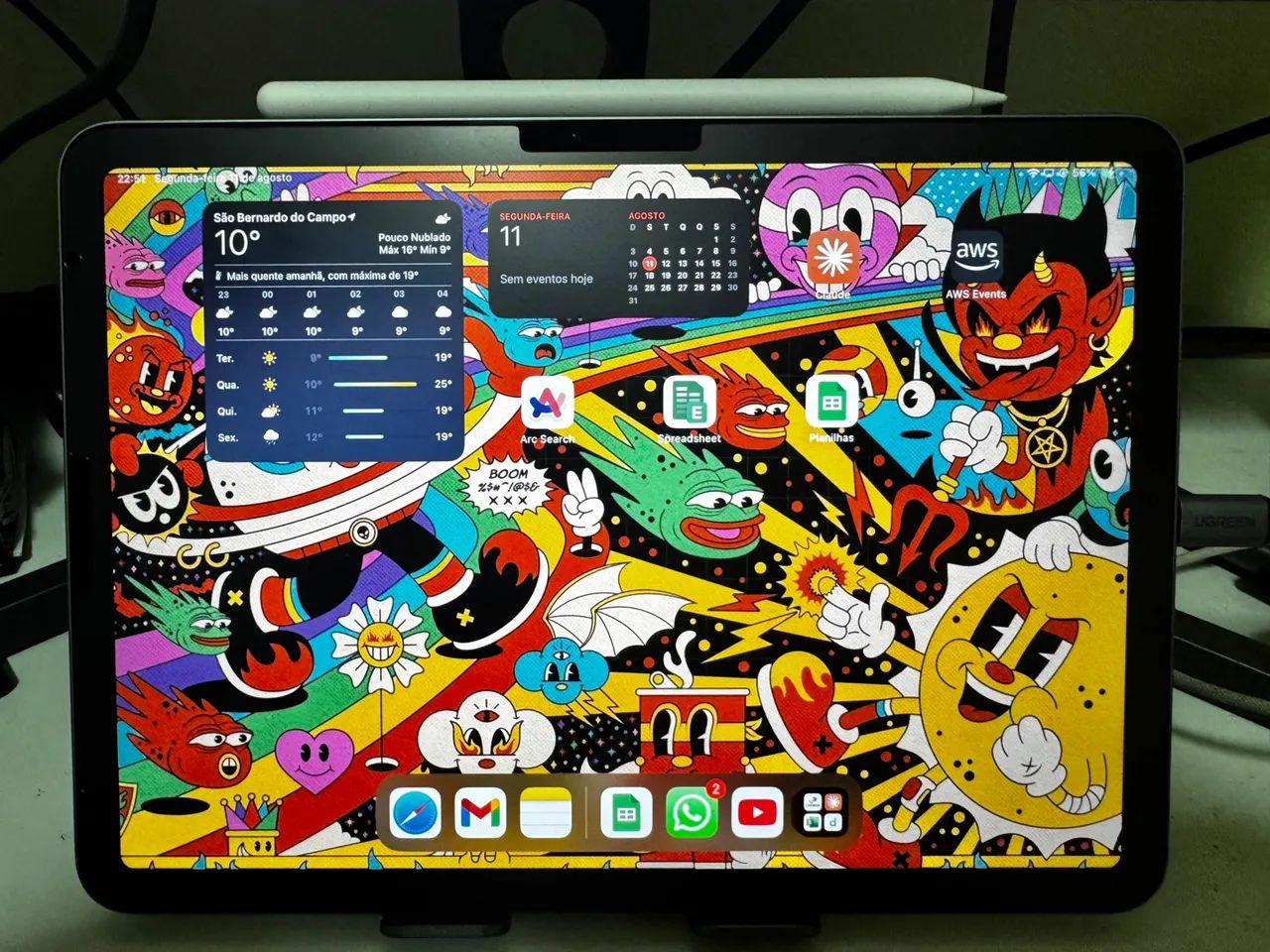 iPad M2 256gb 11? Apple Pencil PRO 2 & Teclado