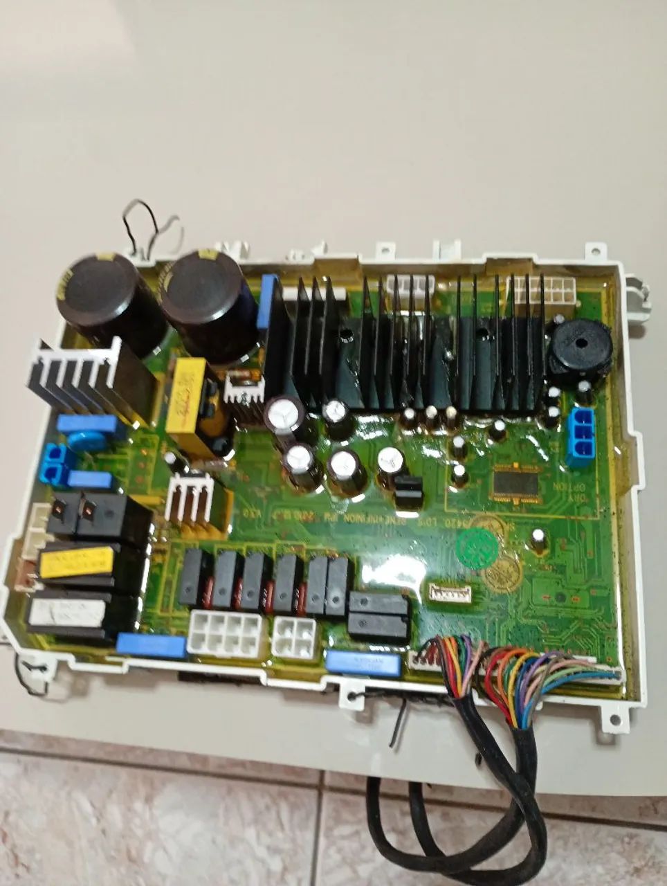 Placa eletrônica da lava e seca Electrolux sle 09