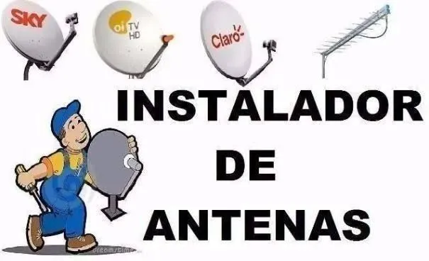 Instalação de Antenas de TV e Parabólicas a parti de 50