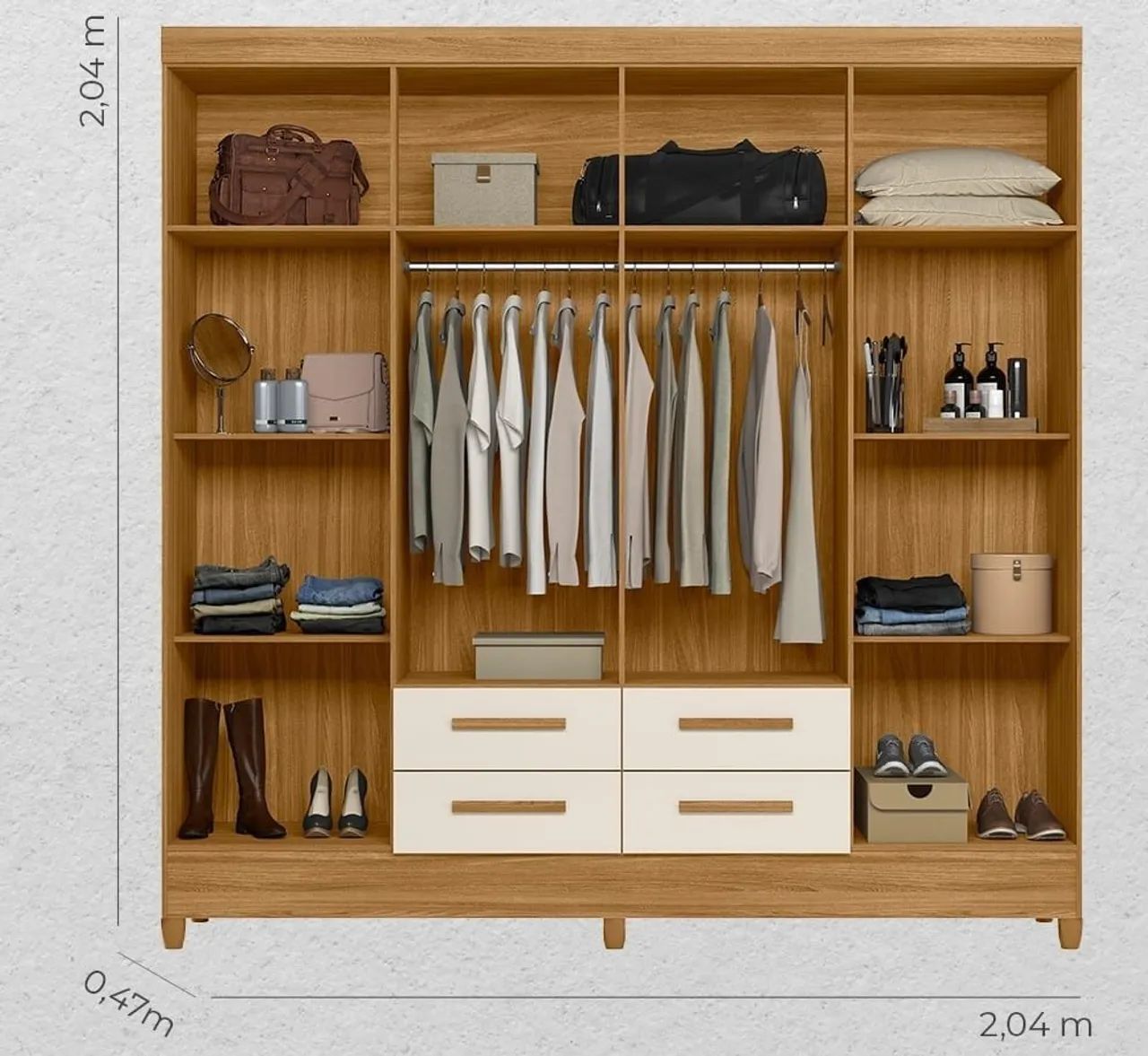 GUARDA ROUPA CASAL  - Foto 2