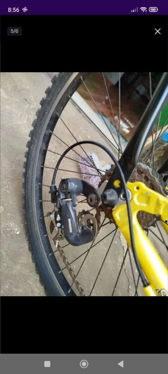 Vendo baike da chimano top ideal pra mulheres e pra homens também linda . - Foto 6