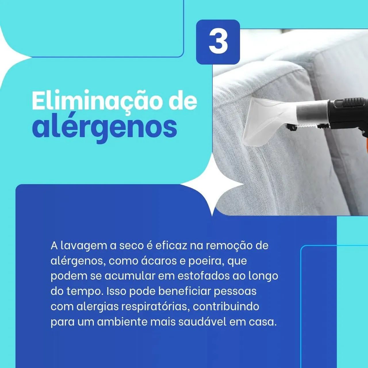 Higienização de Estofados A Seco - Foto 5