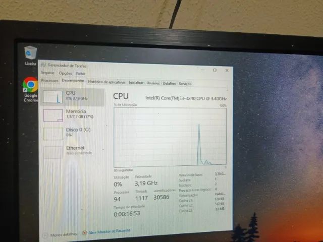 Pc completo core i3 por apenas 750 reais - Foto 2