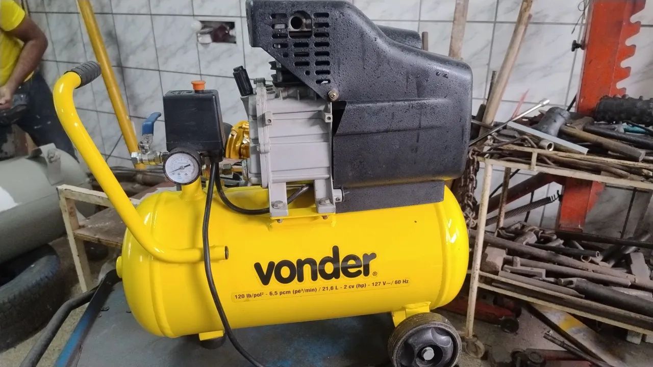Compressor de ar Vonder 21,6L - 2cv - Foto 2