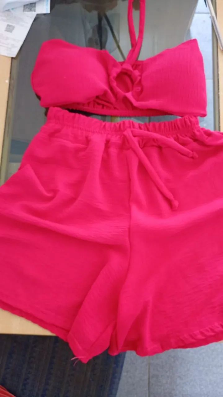 Conjunto vermelho  - Foto 2