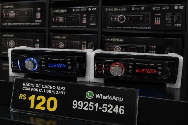 som rádio bluetooth automotivo