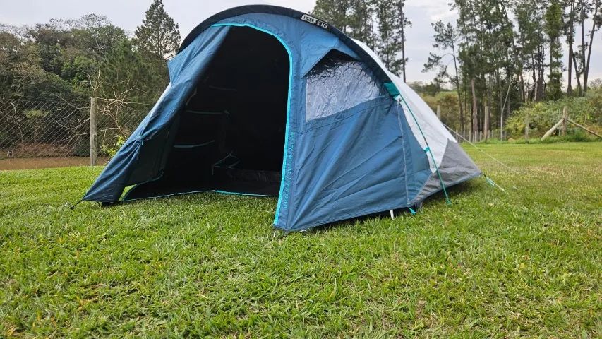 Barraca MH100 Quechua Fresh&Black 3P - Foto 4