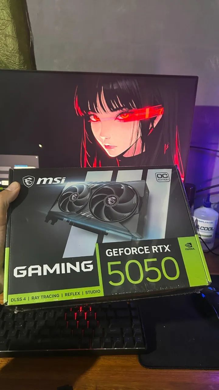RTX 5050 Gaming MSI (LACRADA) - Foto 2