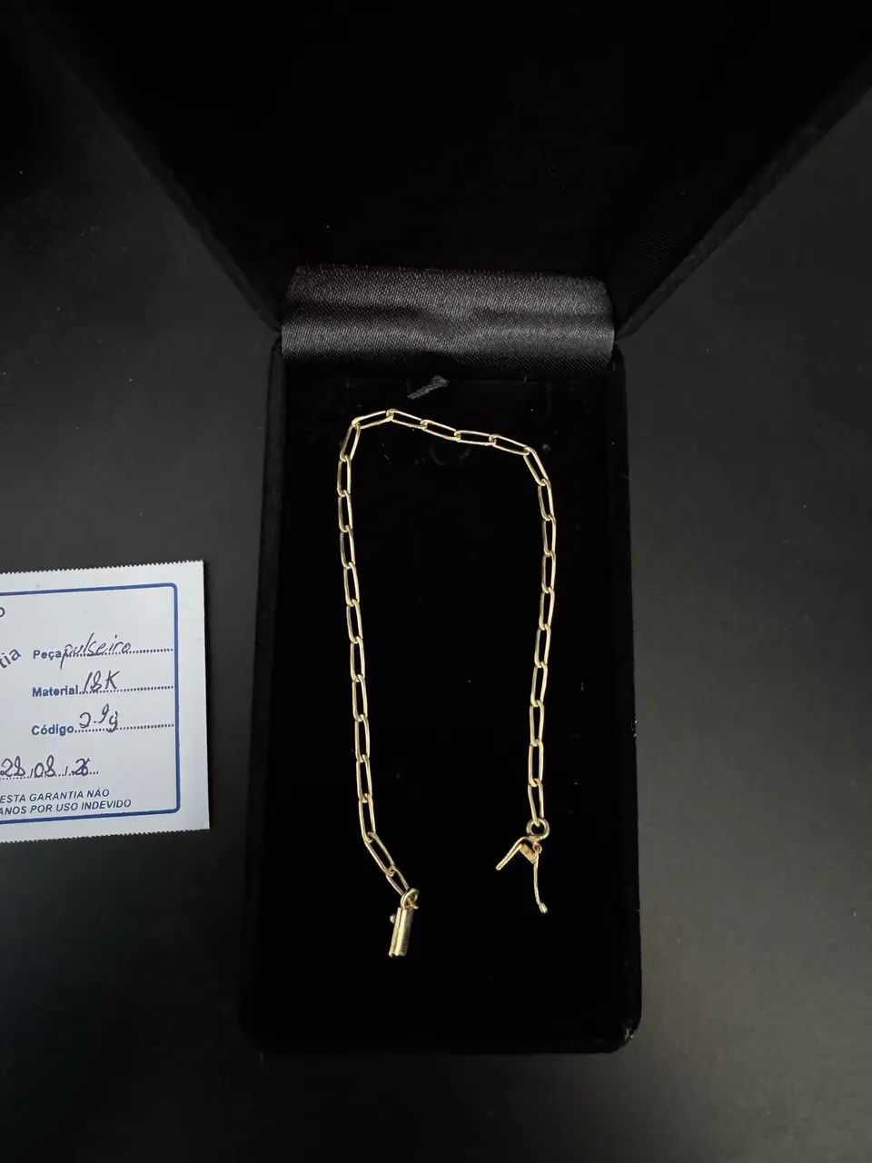 Pulseira de ouro 18 k