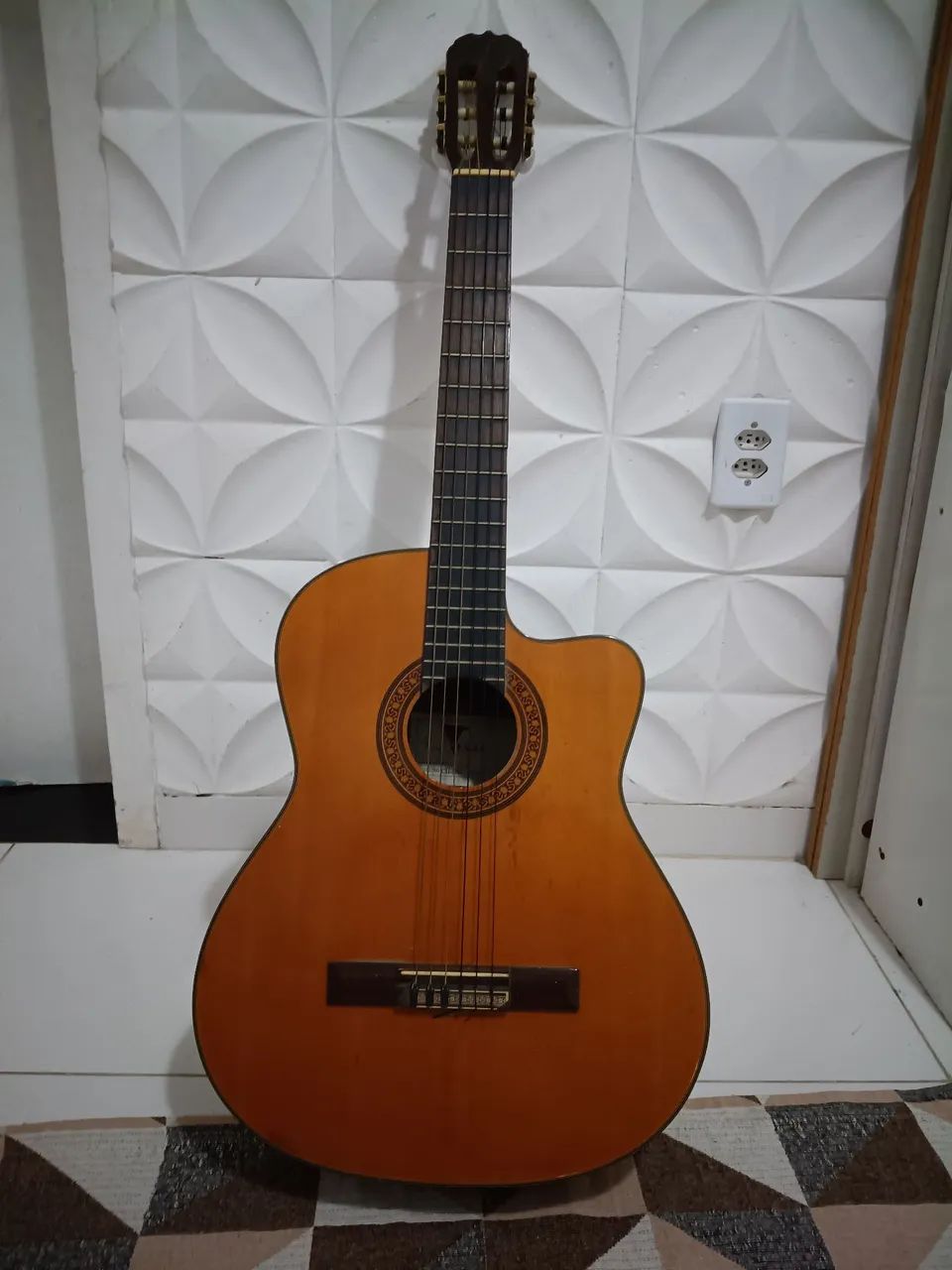 Violão Eletroacústico Eagle CH 800 Nylon Perfeito Estado