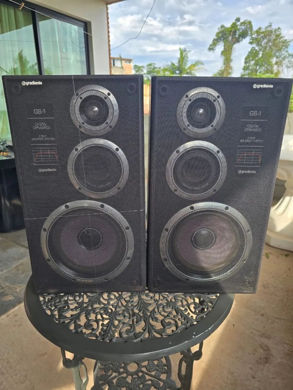 Caixas de som Gradiente GS-1 Perfeitas: par