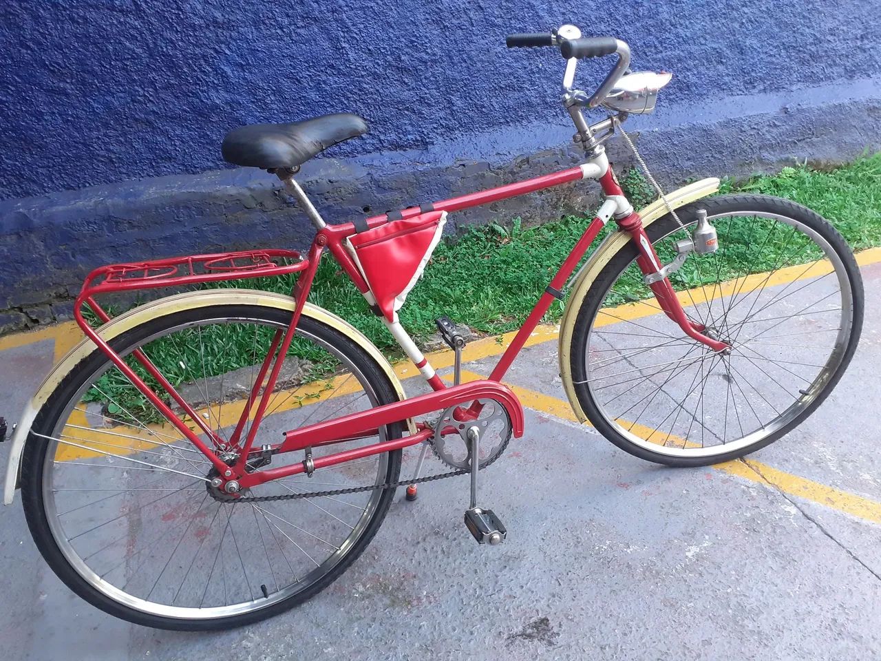 Bicicleta antiga Monark Aro 28