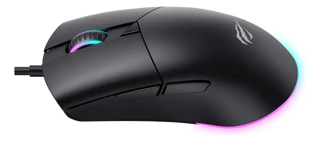 Mouse Gamer Havit MS1038 RGB 8000 DPI Programável - Foto 3