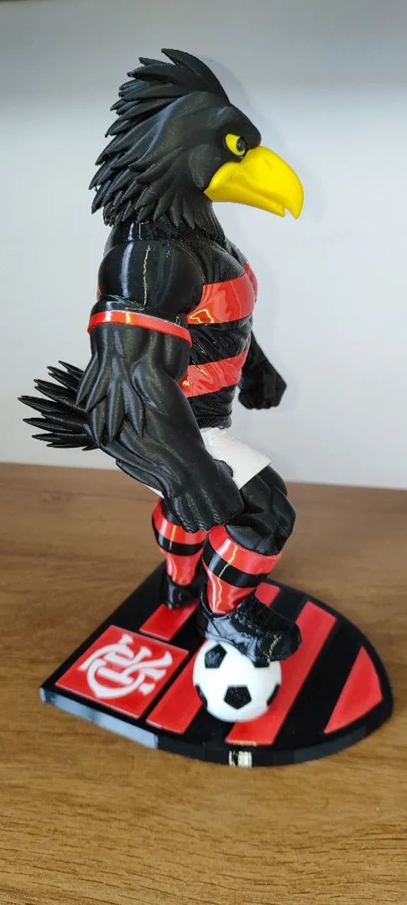 Mascote Flamengo 25cm - Foto 4