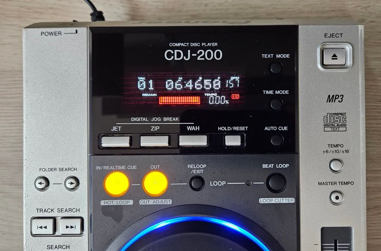 Pioneer CDJ 200 - Impecável - Foto 4