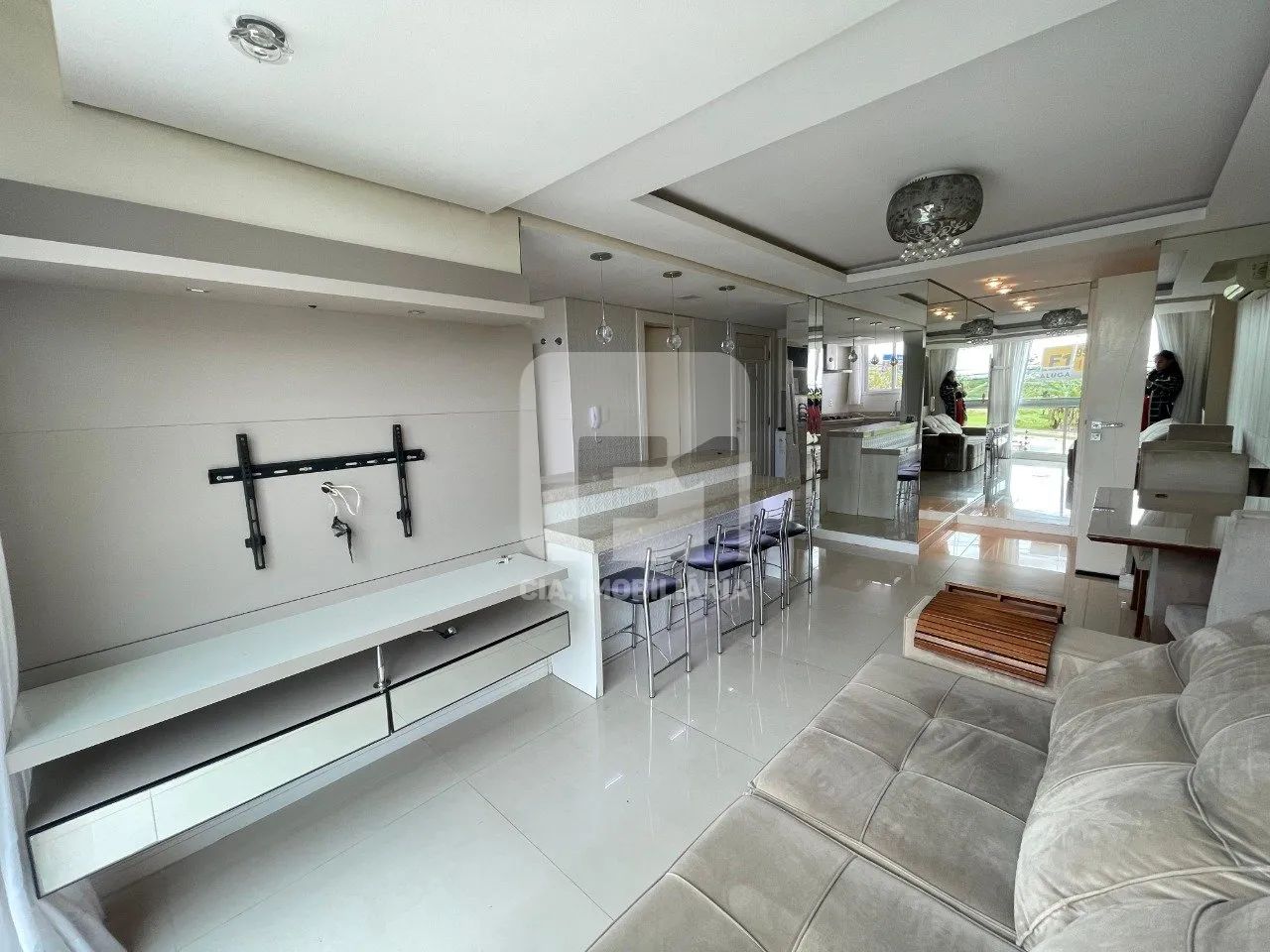 Apartamento mobiliado 2 quartos no Saco dos Limões - Foto 2