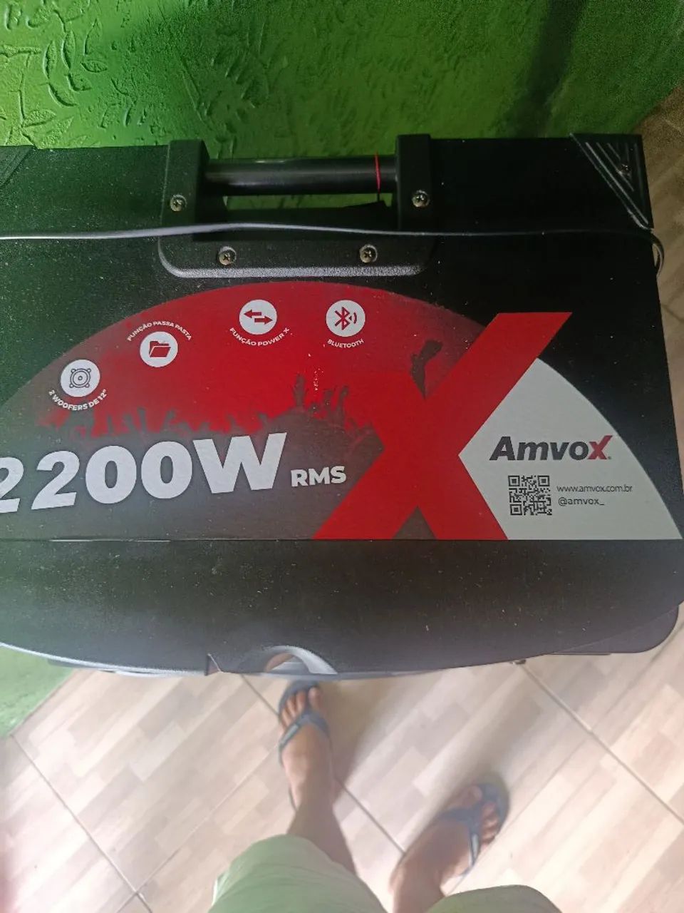 Caixa de som Amvox 2200w - Foto 4