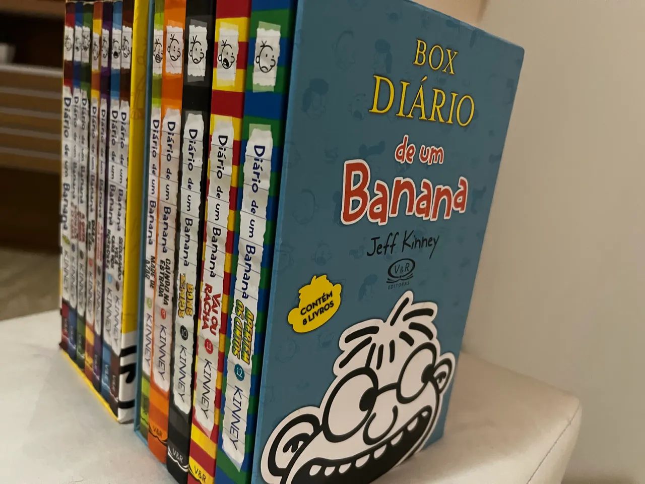 Kit 12 livros diário de um banana  - Foto 4