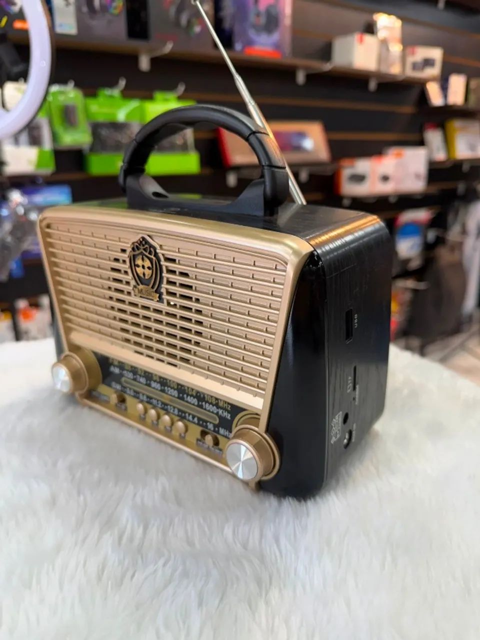 Radio Bluetooth Retrô