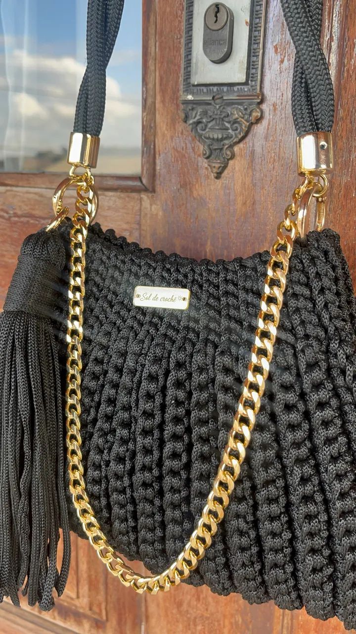Bolsa em crochê Jolie - Foto 2