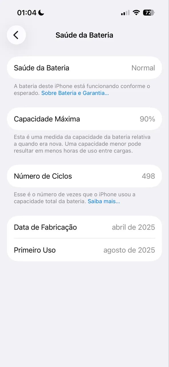 iPhone 16 128GB Ultramarino Impecável + Caixa Original - Foto 4
