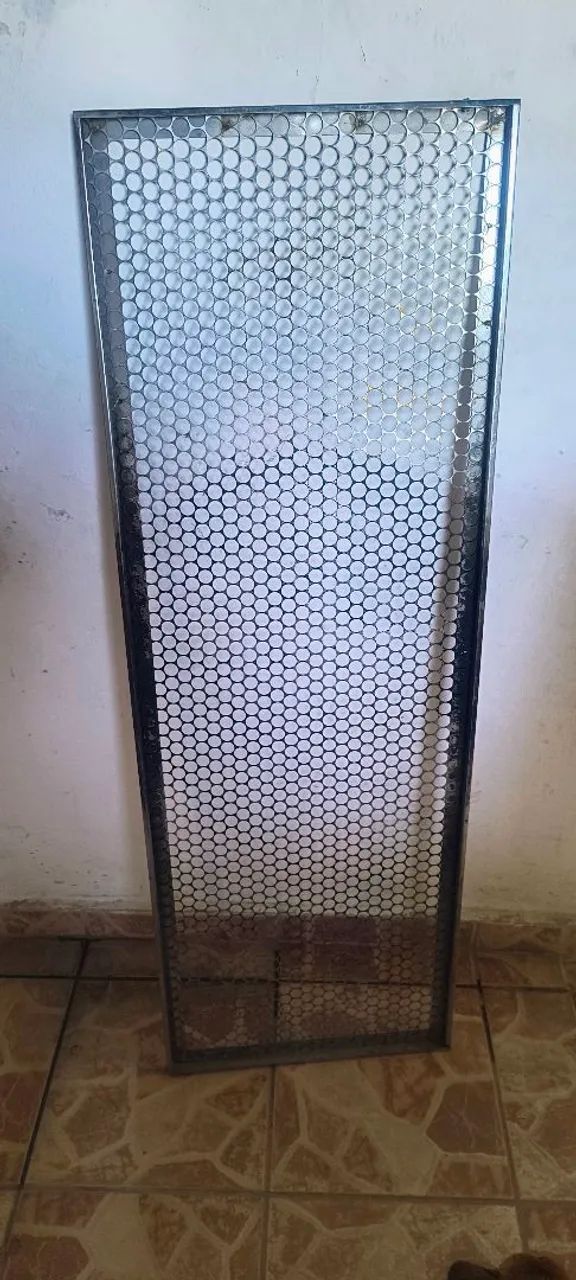 Grelha para churrasqueira 128x44 mm