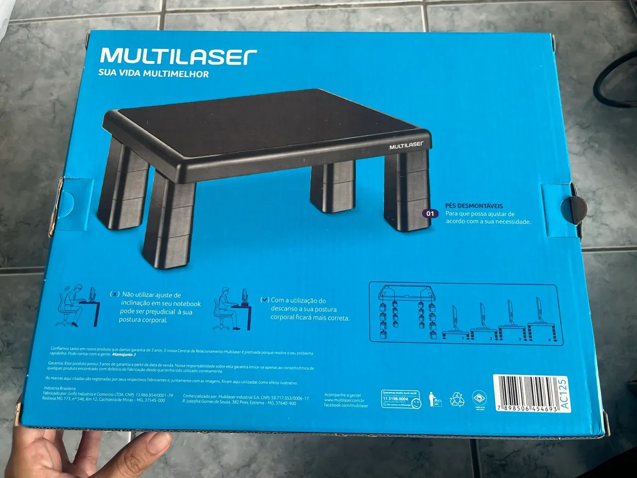 Suporte para notebook 