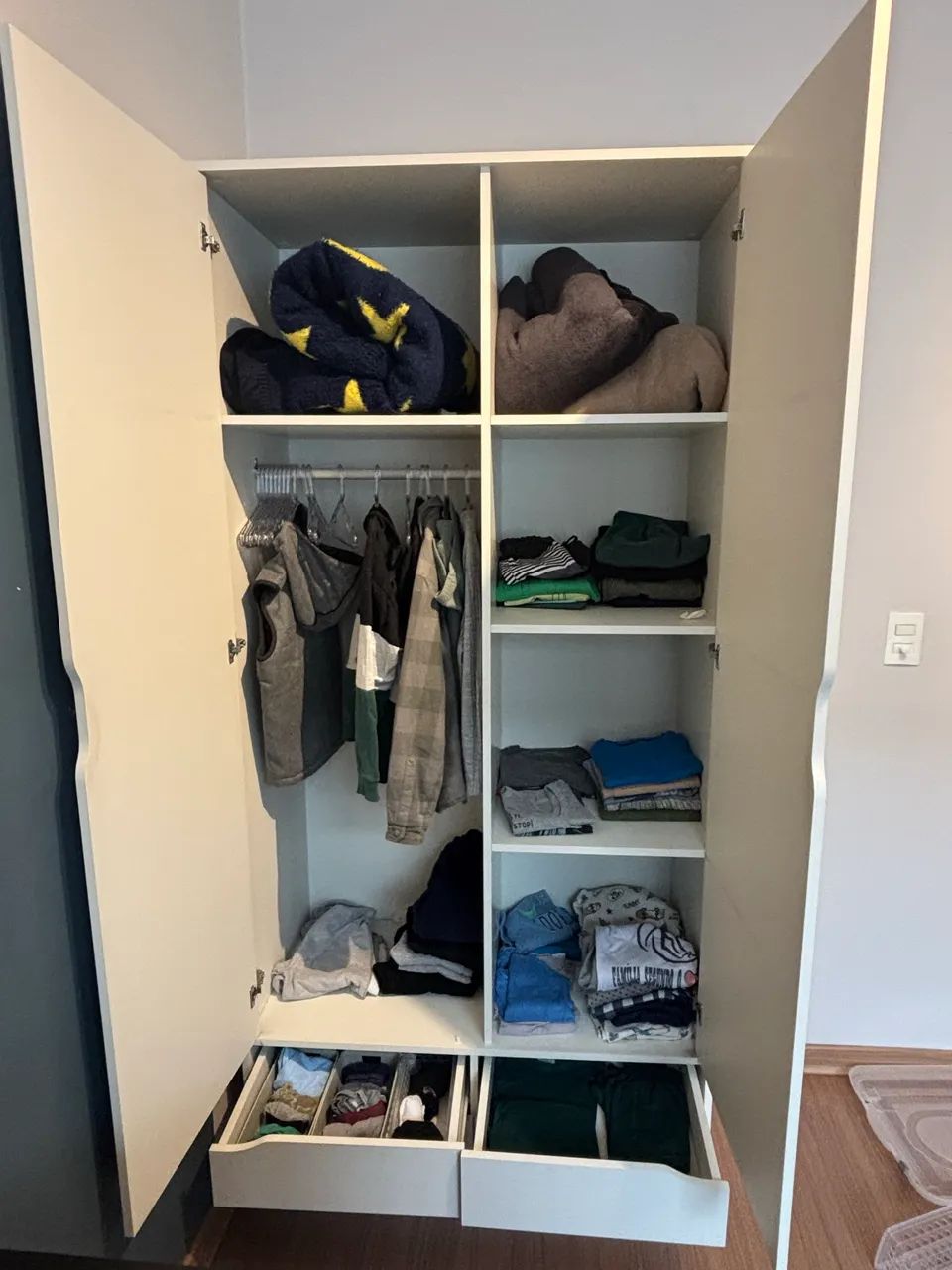 Guarda roupa infantil 100% MDF - Foto 2