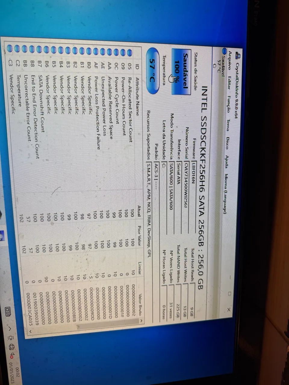 SSD m2 256 gigas  - Foto 2